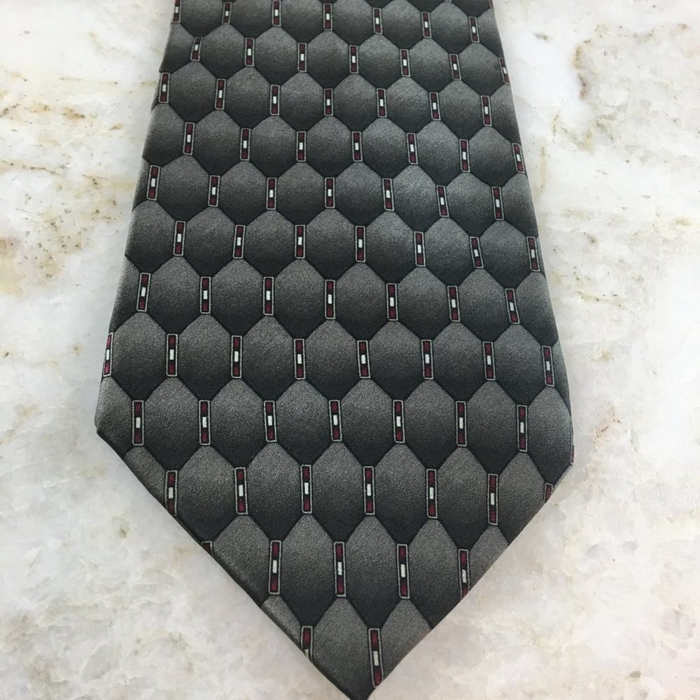 Ziggurat by Mulberry Neckwear Silk Tie Hand Made